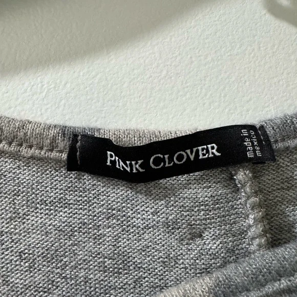 Gray Leopard Print Long Sleeve Top - Picture 4 of 4